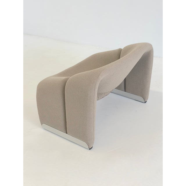 Groovy F598 M-Chair in Beige Bouclé by Pierre Paulin for Artifort, 1970s For Sale - Image 6 of 11