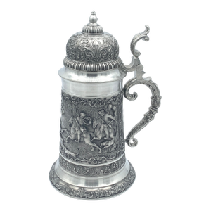 1960s Artina SKS "Parforce Hunting" Pewter Beer Stein