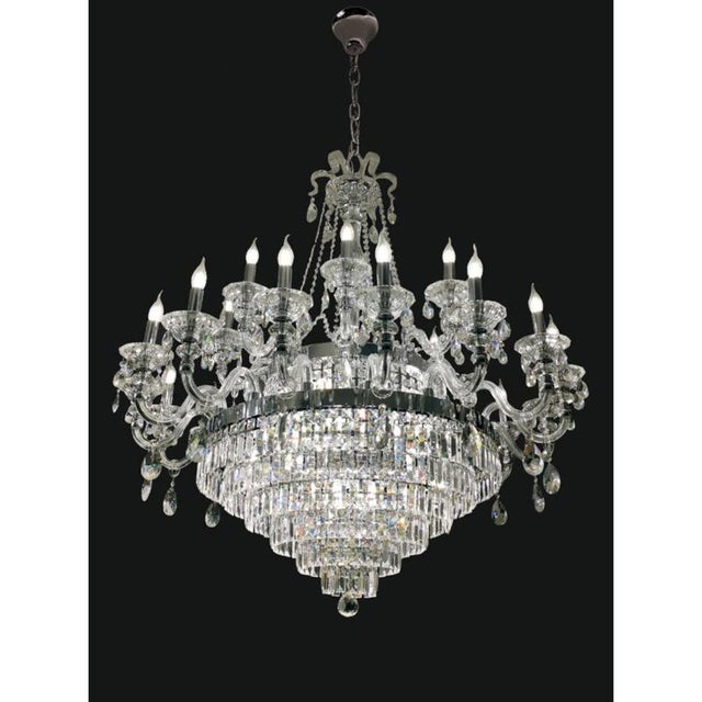 Collection Regina Di Cristallo Chandelier in Premium Crystals by Jago For Sale - Image 4 of 10