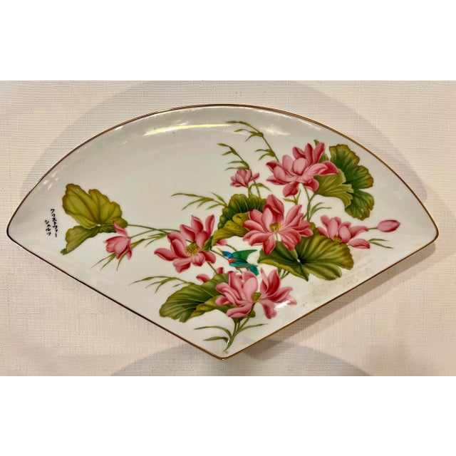 Introducing the exquisite Vintage 1980's Kyoto Imperial Porcelain "Blossoms of the Japanese Year" Set of Three. This...