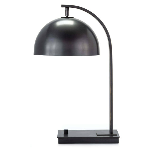 Regina Andrew Otto Steel Desk Lamp, Oil Rubbed Bronze For Sale - Image 4 of 9