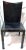 Black 1970s Italian Modern Leather Desk Side Chair For Sale - Image 8 of 9