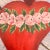 Religious Reverse Glass Painting of Sacred and Immaculate Hearts, 1950's Religious Iconography Art For Sale - Image 3 of 10