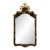 Late 20th Century Georgian Style Black Chinoiserie Mirror by Friedman Brothers For Sale