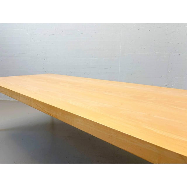 Beech Dining Table from Horgenglarus, Switzerland, 2000s For Sale - Image 6 of 17