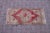 1960s Traditional Cappadocia Handmade Oushak Doormat Rug For Sale - Image 4 of 10