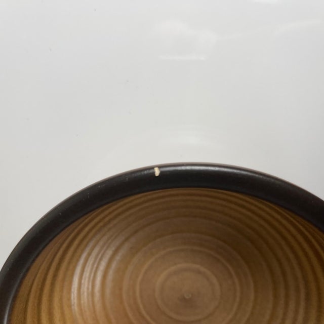 Brown Vintage Salins Bowls in Sandstone, 1960s, Set of 9 For Sale - Image 8 of 11