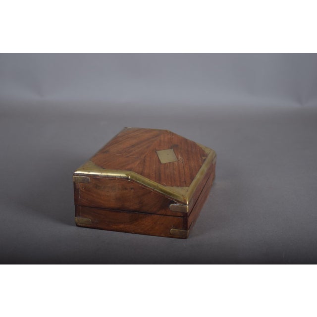 Wooden Trinket Box, 1930s For Sale - Image 9 of 12