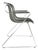 Penelope Armchair in Black and Chrome-Plated Metal by C. Pollock for Anonima Castelli, 1982 For Sale