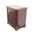 STANLEY FURNITURE Walnut Contemporary Traditional 30" Three Drawer Nightstand 128-13-80 - Continental Barrel Finish 32.5"...