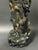 Chinese Chinese Art Large Carved Dark Green Soapstone Bodhidharma Statue For Sale - Image 3 of 13