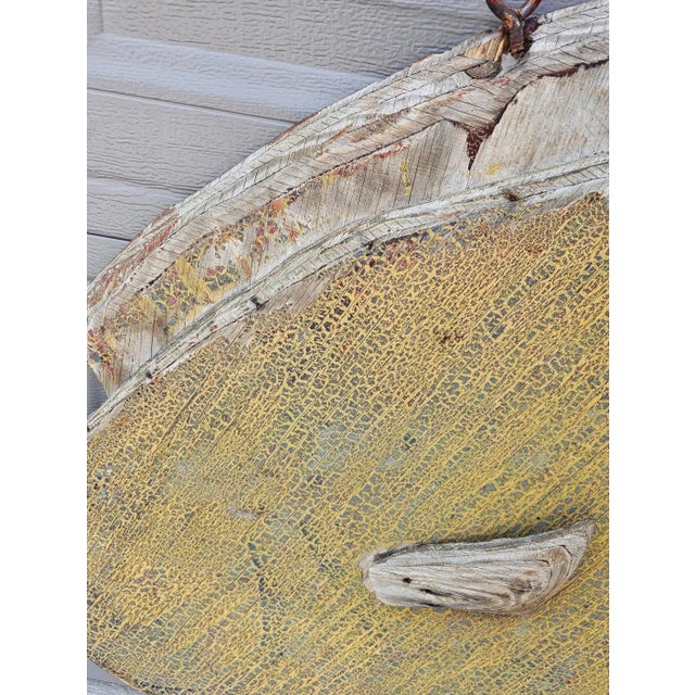 Antique American North Carolina Coastal Bait Shop Advertising Fish Sign For Sale In Dallas - Image 6 of 11