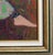 Michel Sarazin, Portrait of a Pensive Woman, 2000s, Oil Pastel on Board, Framed For Sale - Image 14 of 18