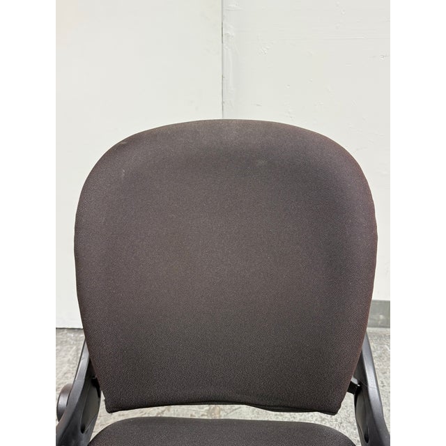 Textile Steelcase Leap Armless Office Chair For Sale - Image 7 of 12