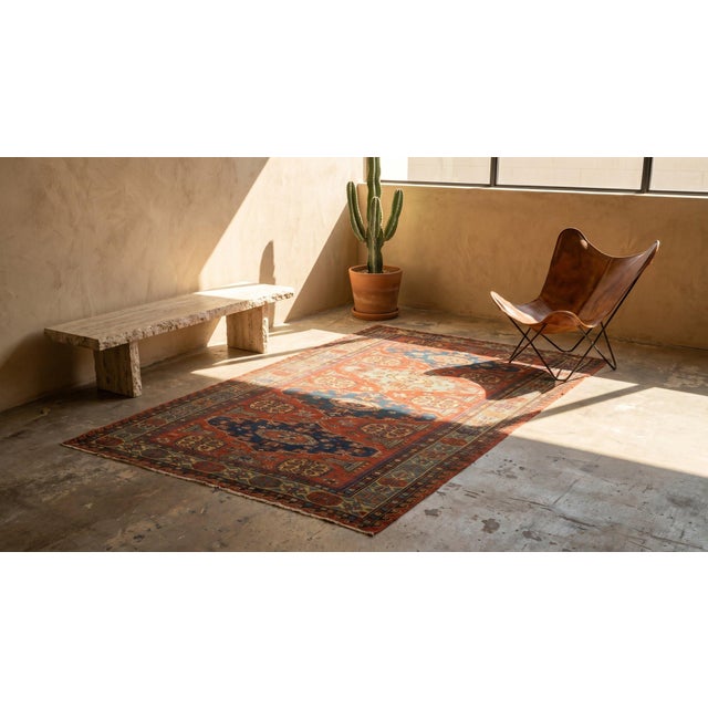 Textile 19th Century Caucasian Soumak Carpet ( 5' x 8'3" - 153 x 252 ) For Sale - Image 7 of 8