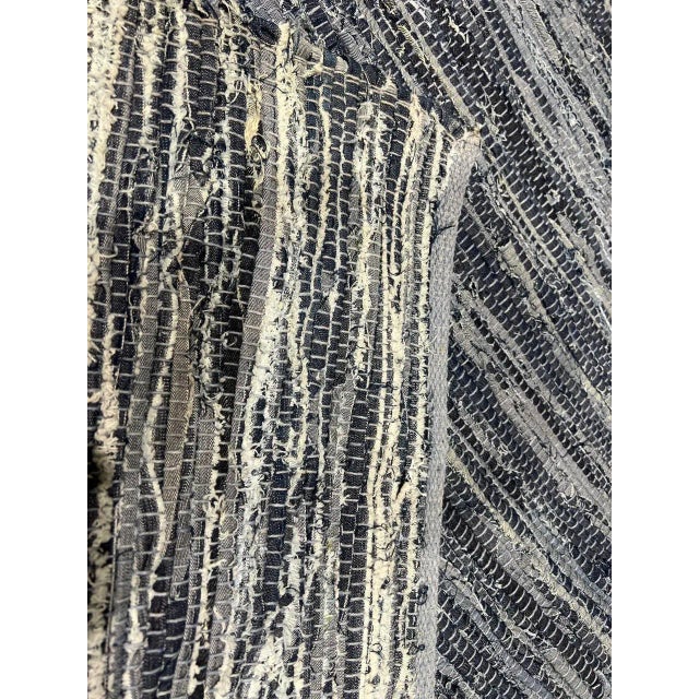 Pasargad N Y Genuine Indo Denim Reversible Hand Woven Rug - 10′ × 14′ For Sale In Washington DC - Image 6 of 12