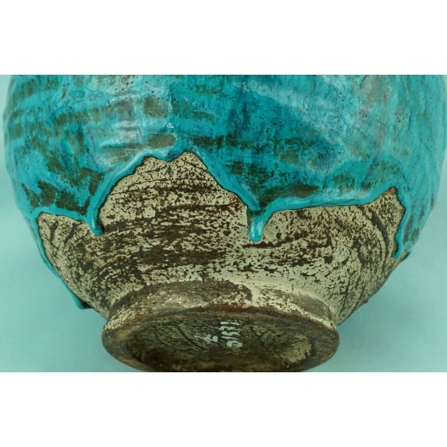 Acid-Treated Ceramic Vase by Ugo Zaccagnini, Italy, 1930s For Sale - Image 15 of 18