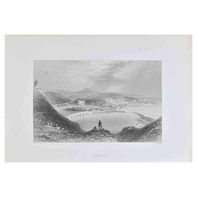 William Henry Bartlett, Banff, Lithograph, 19th Century For Sale