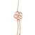 Contemporary 18K Rose Gold 1/2 Cttw Diamond and Freshwater Pearl Double Strand Station Necklace For Sale - Image 3 of 6
