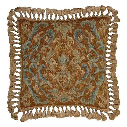 Aubusson Flourishes Throw Pillow For Sale