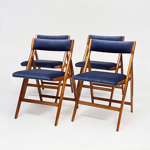 Eden Chairs by Gio Ponti for Fratelli Reguitti, 1960s, Set of 4 For Sale - Image 14 of 16