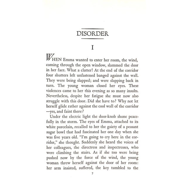 Paper "Disorder" 1931 Simone For Sale - Image 7 of 7