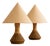 Vintage Table Lamps by Chirs Haskevm, Denmark, 1960s, Set of 2 For Sale