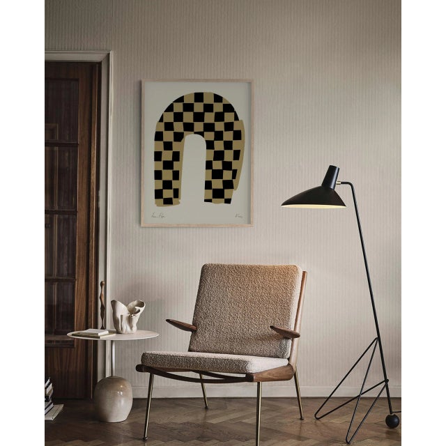 Contemporary Abstract Checkerboard Giclee Print For Sale - Image 4 of 5