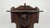 Black Forest 19th Century Gothic Walnut Carved Corner Wall Shelf With Maiden For Sale - Image 4 of 5