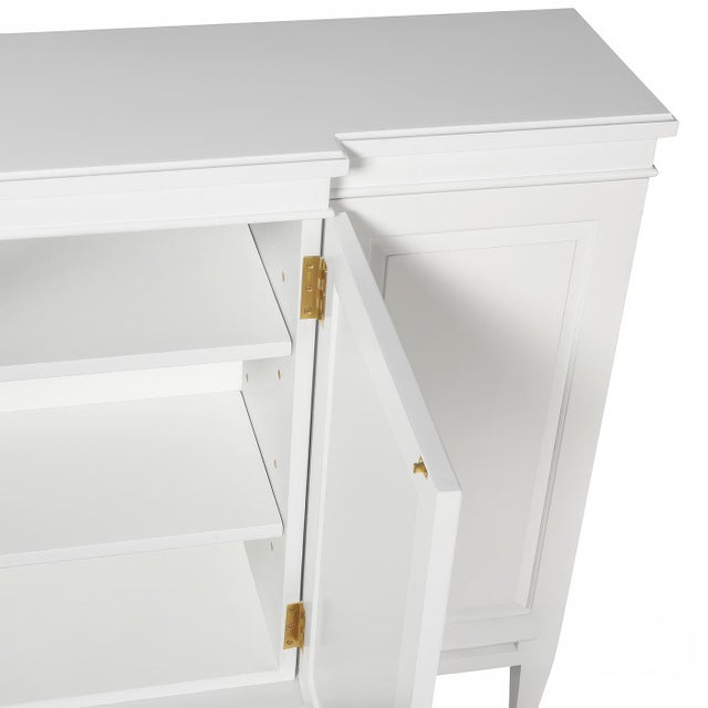 2020s Regency Style Painted Credenza For Sale - Image 5 of 5
