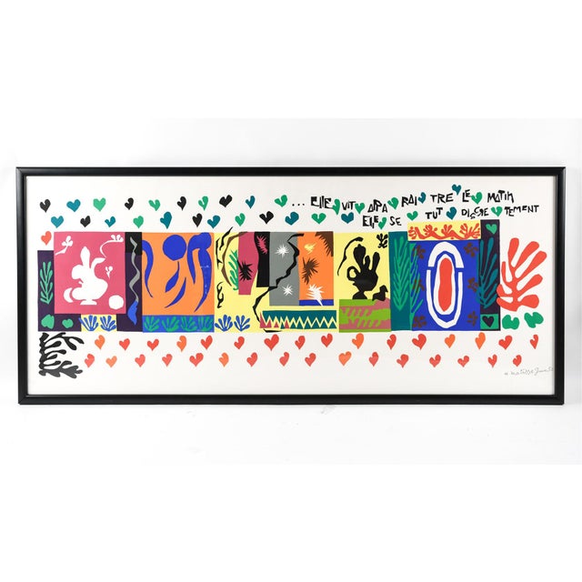 Huge Lithograph Henri Matisse 
