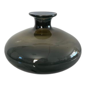 Late 20th Century Moonlight on Water Handcrafted Studio Glass Vase