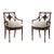 Set of 2 English Regency Armchairs For Sale