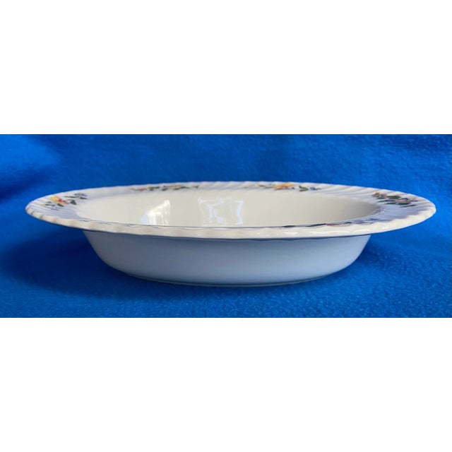 Beautiful fine bone china 11 Inch Oval Vegetable Bowl. Aynsley's Cottage Garden pattern was designed by Mr G. Benson in...