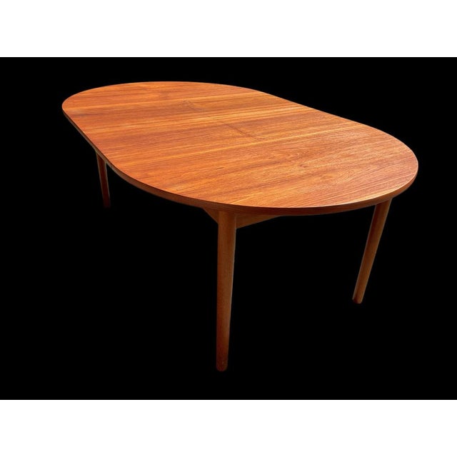 Mid-Century Danish Teak Extendable Dining Table For Sale - Image 18 of 18