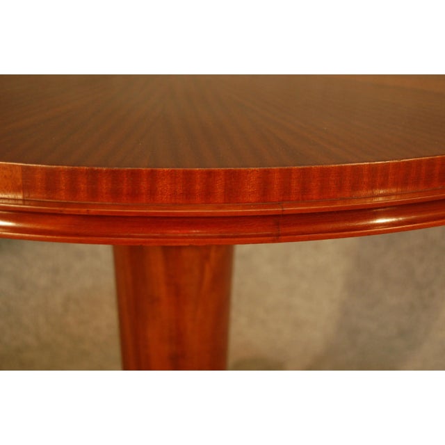 Wood Pedestal Table with Claw Feet, 1940s For Sale - Image 7 of 12