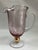 Large Mid-Century Murano Pink & Gold Art Glass Pitcher For Sale In Boston - Image 6 of 6