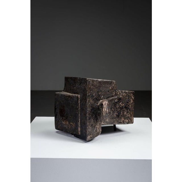 Cor Dam, Abstract Sculpture, Late 20th Century, Clay For Sale - Image 3 of 11