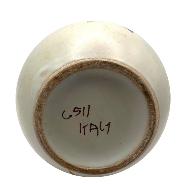 Vintage Italian Ceramic Pitcher Vase For Sale - Image 10 of 10