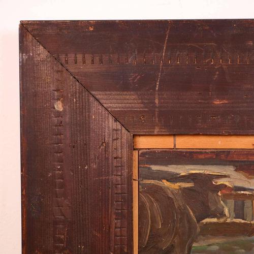 Landscape Painting, 1990s, Oil on Canvas, Framed For Sale - Image 11 of 12