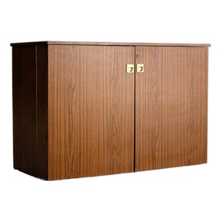 Mid-Century Teak Fold-Out Desk, 1960s For Sale