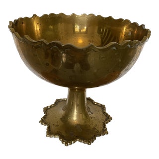 Brass Decorative Bowl For Sale