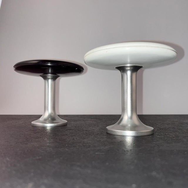 German Space Age Coat Hooks in Wood and Aluminum from Schönbuch, 1970s, Set of 4 For Sale - Image 11 of 13