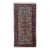 Vintage Persian Sarouk Accent Rug, Hand-Knotted Wool, Allover Floral Pattern, 2x4, Ivory & Navy For Sale