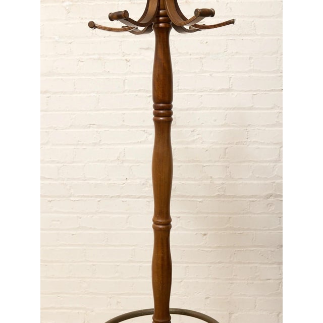 Art Deco Vintage Bentwood Coat Rack For Sale - Image 3 of 12