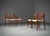 Vintage Dining Chairs in Teak and Papercord by Niels Otto Møller, Denmark, 1960s, Set of 4 For Sale - Image 3 of 10