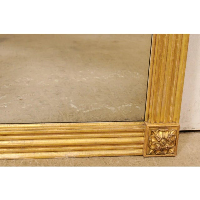19th Century Antique English Gilt Mirror For Sale - Image 9 of 11