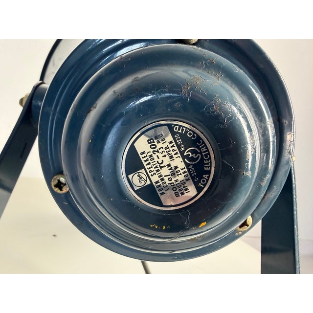 Metal Vintage TC-30B Horn Speaker 30W from TOA, Japan, 1970s For Sale - Image 7 of 10