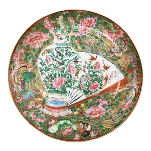 19th Century Famille Rose Plate
