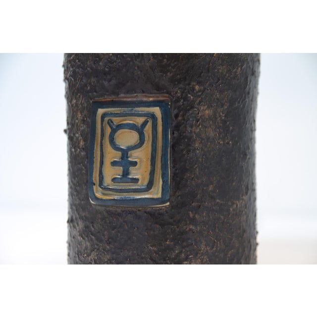 Mid-Century Danish Stoneware Table Lamp from Björn Keramik, 1970s For Sale - Image 13 of 16